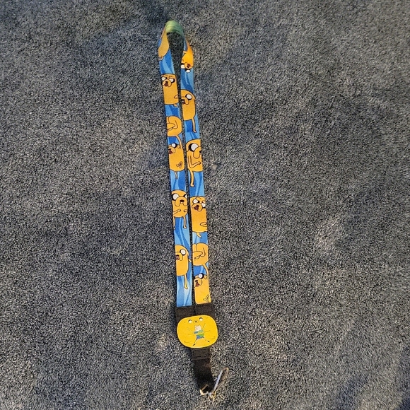 Adventure Time Reversible Kids Lanyard - Blue and Yellow - Picture 3 of 6